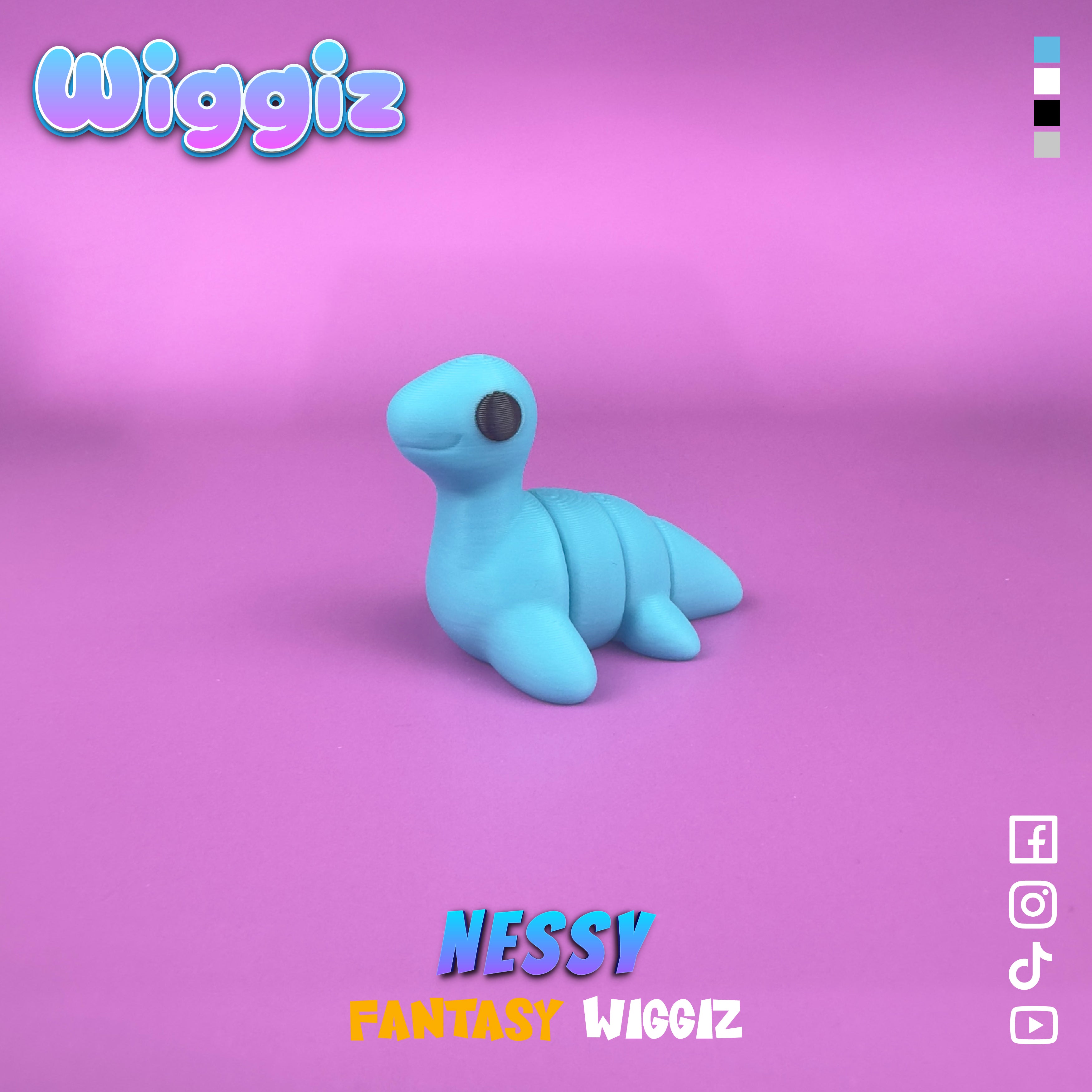 Nessy | Adorable 3D Printed Christmas Toy