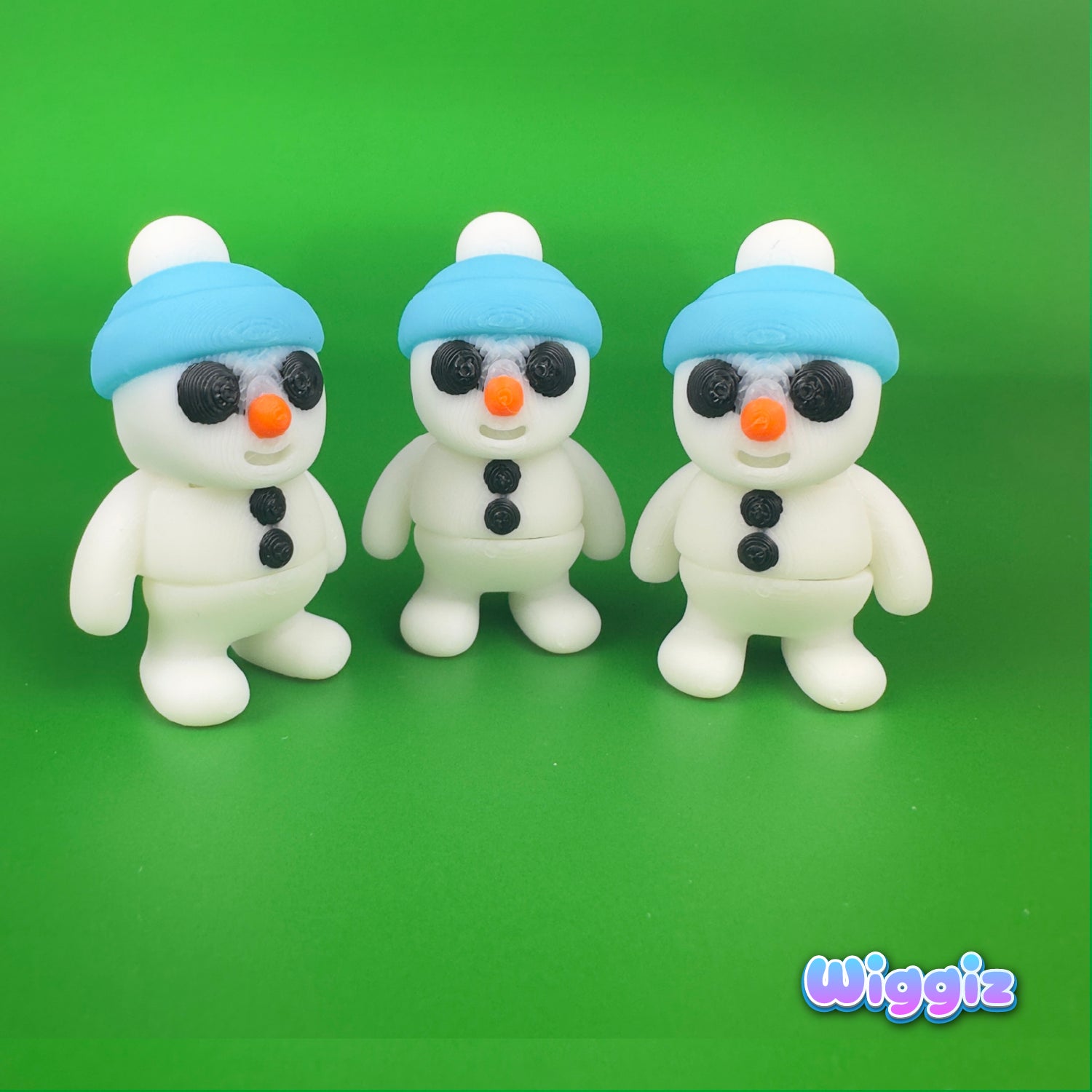 Snowbop | Adorable 3D Printed Snowman Christmas Toy