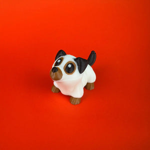 Eco-friendly PLA+ ghost dog mini figure - wiggiz