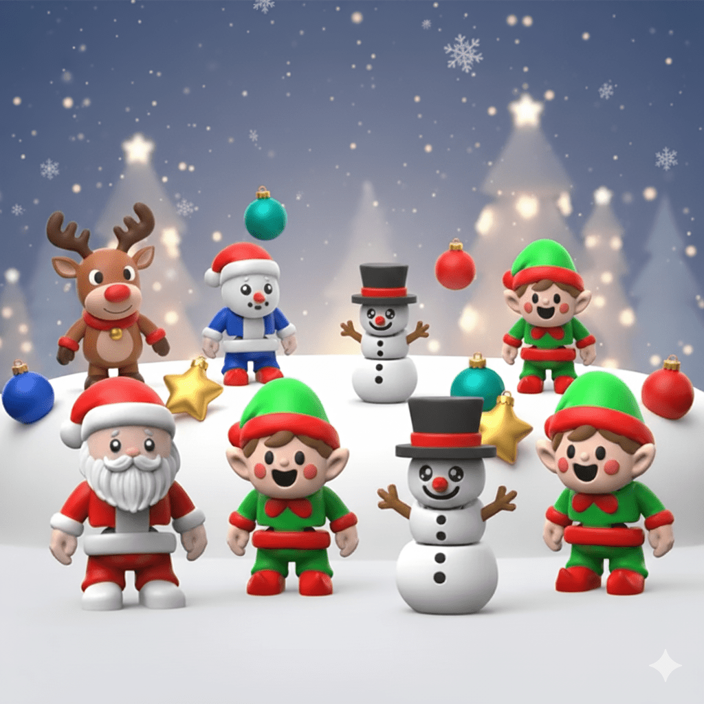 Christmas Gifts – Adorable 3D Printed Fidget Toys - Wiggiz