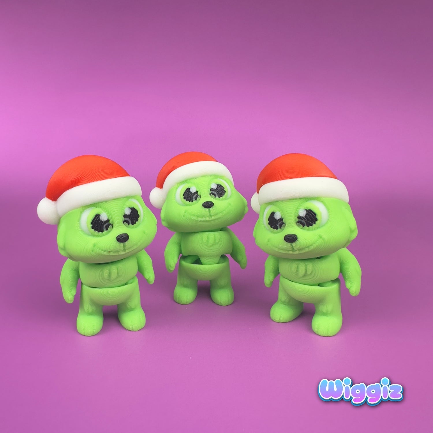 Grinny | Adorable 3D Printed Christmas Toy - Wiggiz