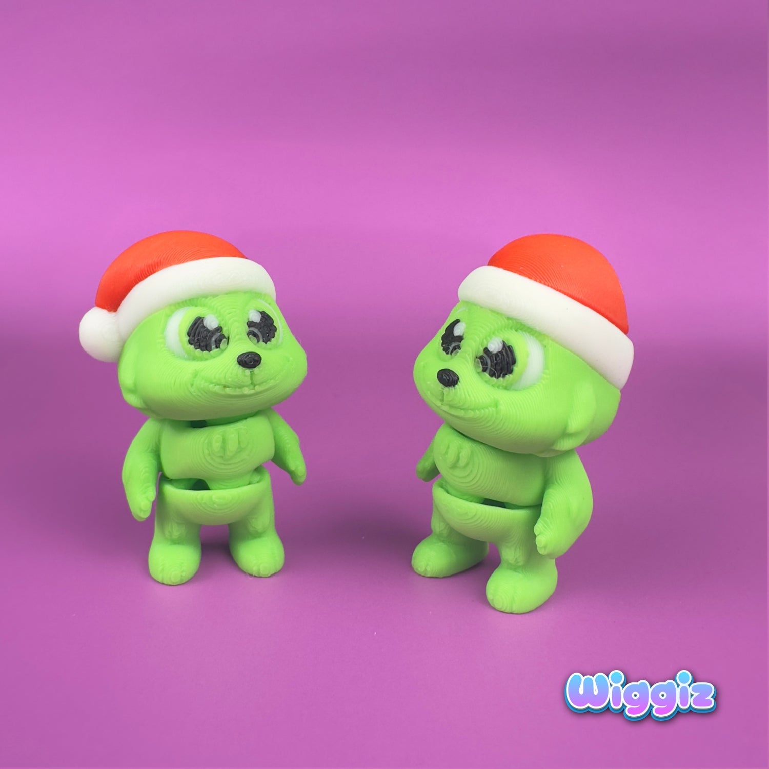 Grinny | Adorable 3D Printed Christmas Toy - Wiggiz