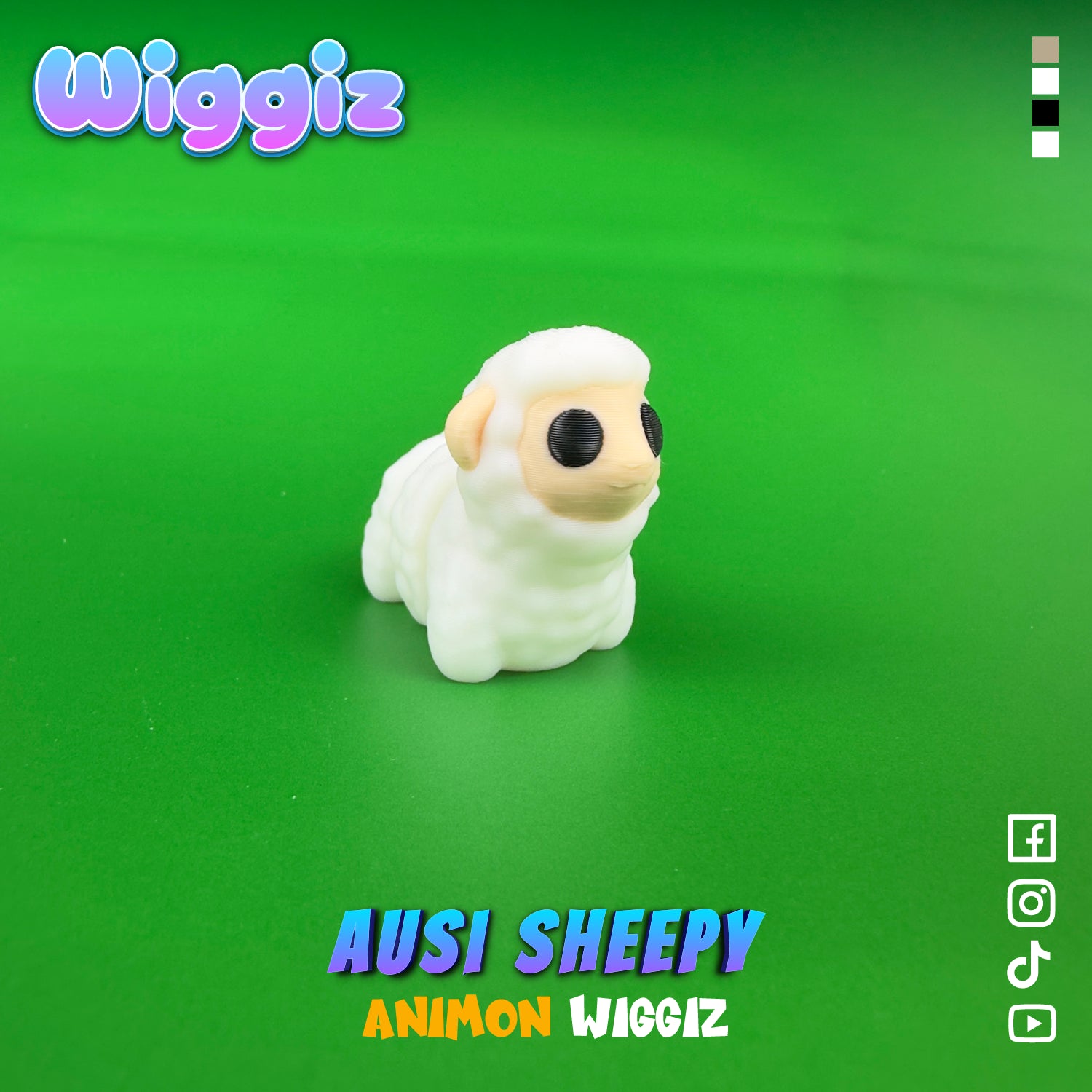 Ausi Sheepy | Adorable 3D Printed Animon Toy