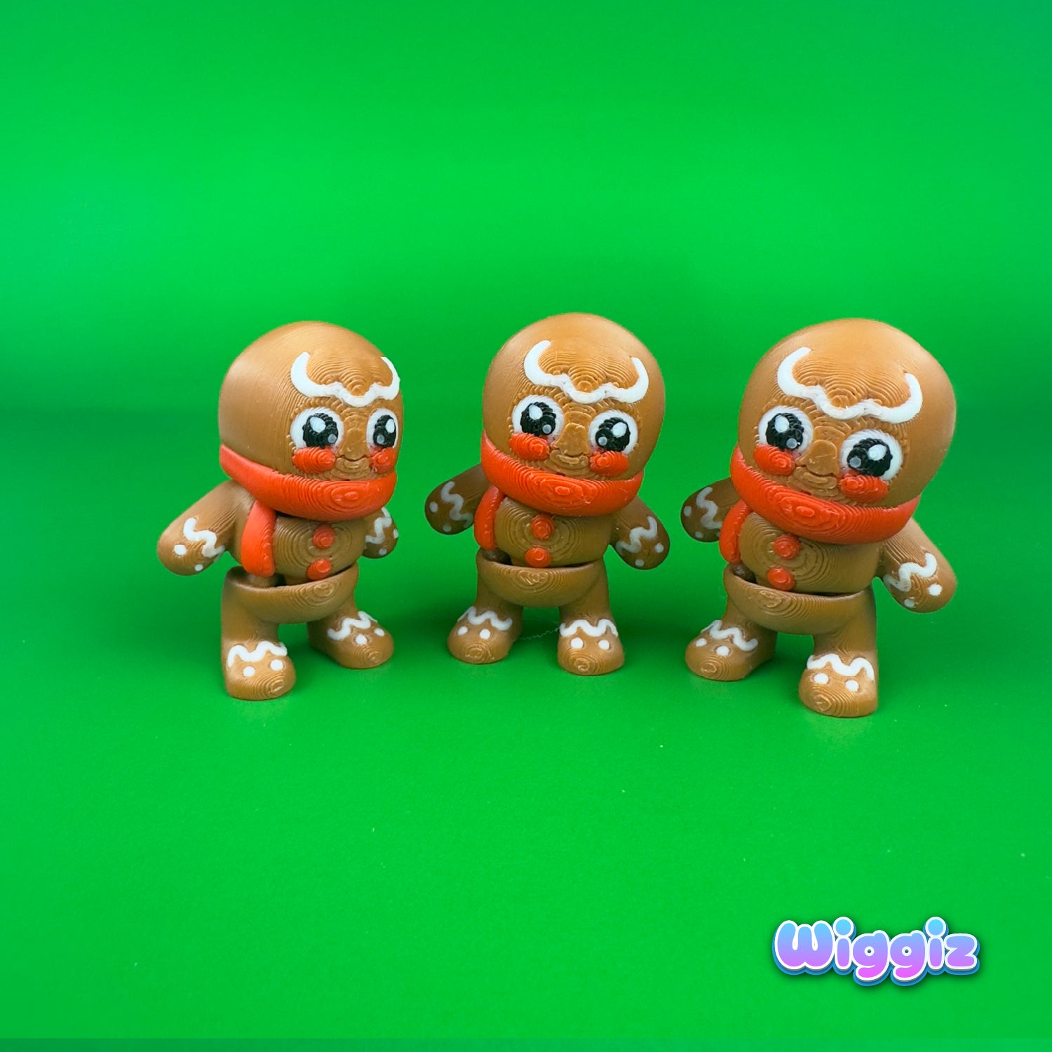 Gingy | Adorable 3D Printed Christmas Toy