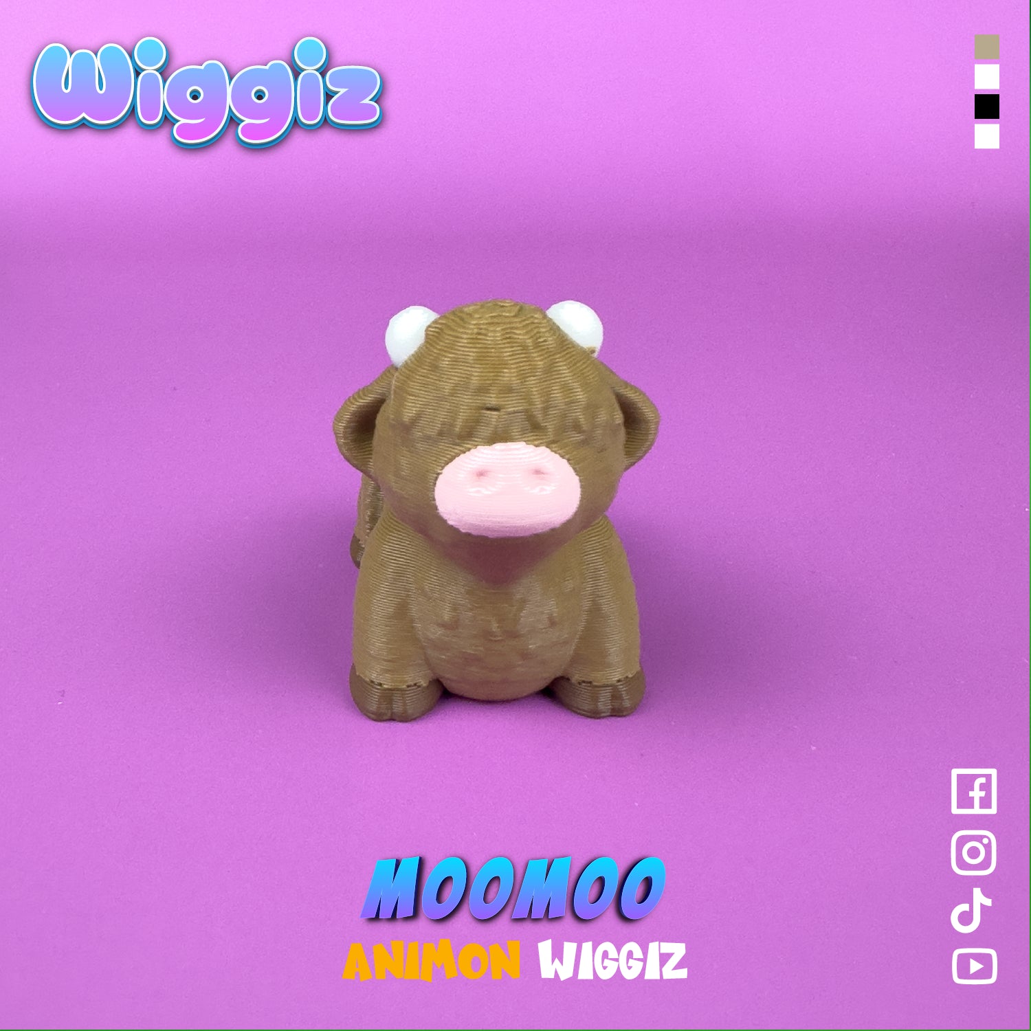 MooMoo | Adorable 3D Printed Animon Toy