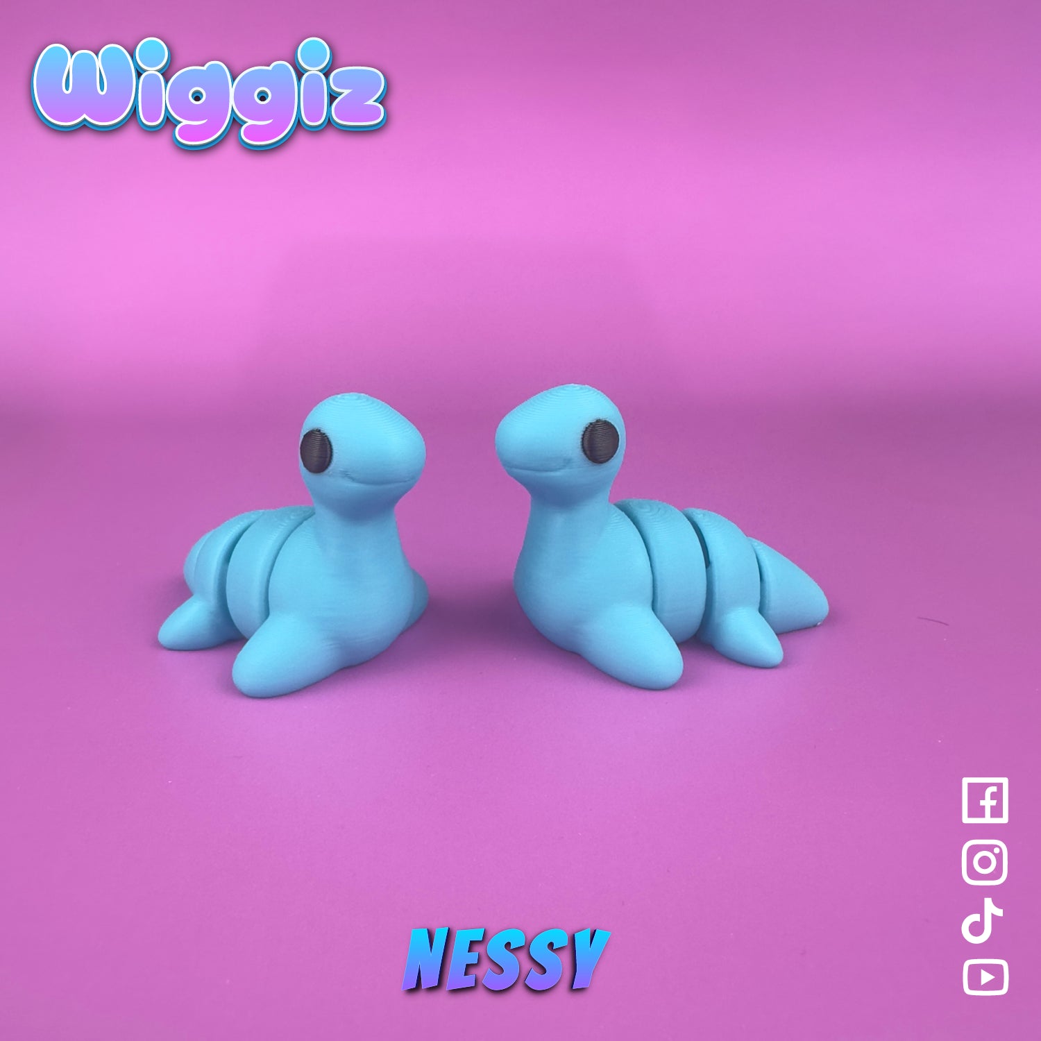 Nessy | Adorable 3D Printed Christmas Toy