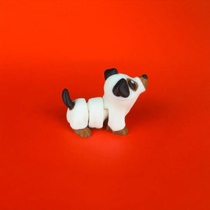 Spooky Boofer wiggly ghost dog desk décor - wiggiz